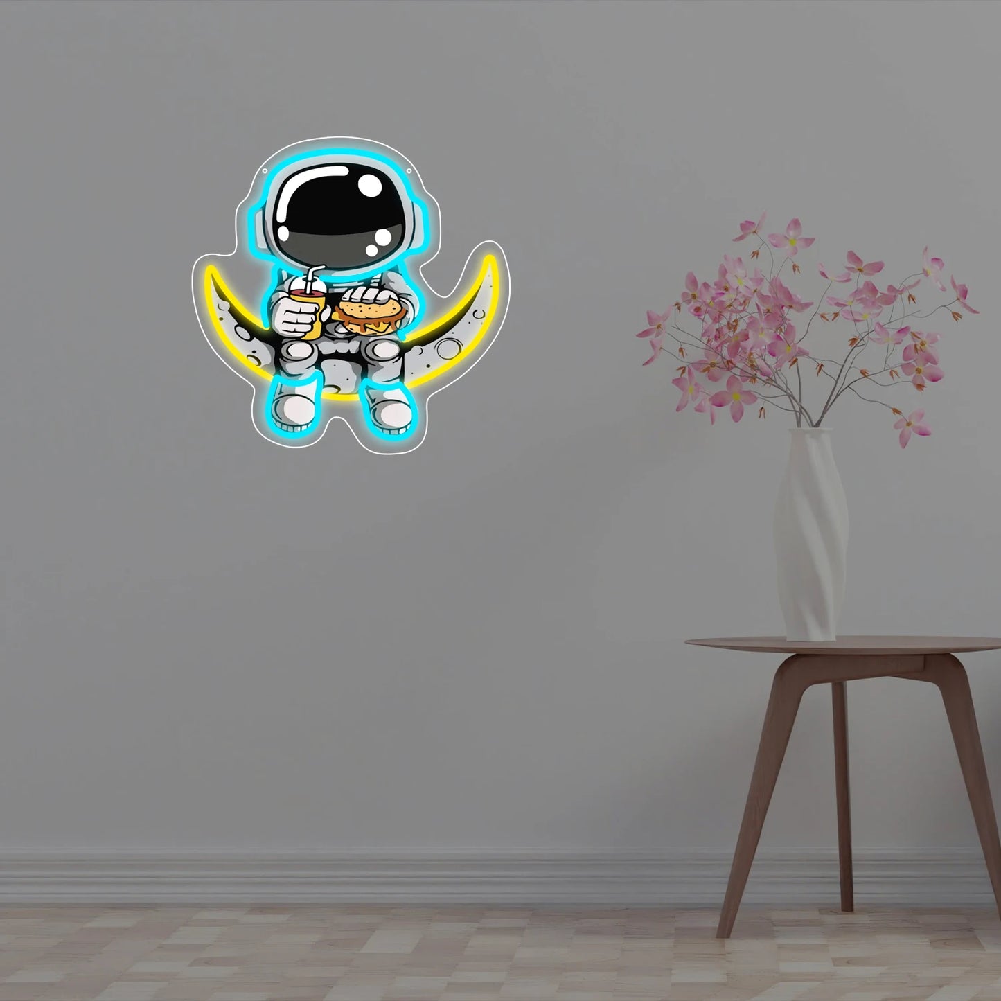 Astronaut Neon LED decoration