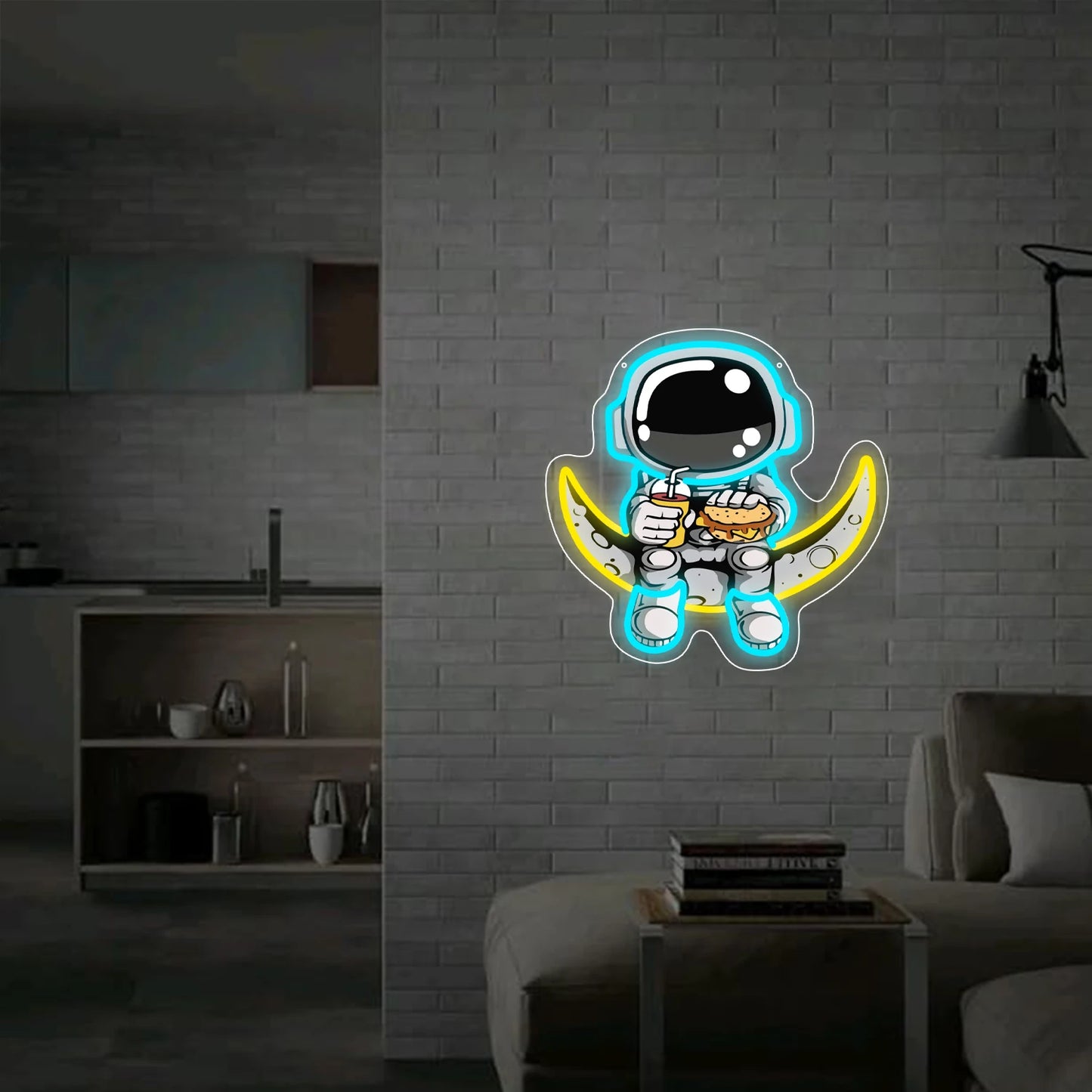 Astronaut Neon LED decoration